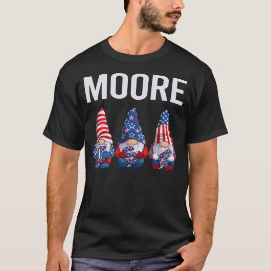 Gelukkig USA - Moore T-shirt (Voorkant)