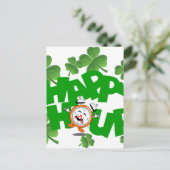 Gelukkig uur briefkaart (Staand voorkant)