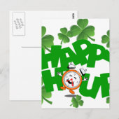 Gelukkig uur briefkaart (Voorkant / Achterkant)