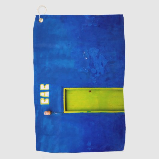 Gelukkig uur golfhanddoek (Voorkant)