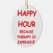 gelukkig uur keramisch ornament (Rechts)