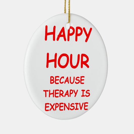 gelukkig uur keramisch ornament (Rechts)