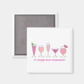 gelukkig uur magneet (Voorkant / Achterkant)