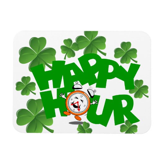 Gelukkig uur magneet (Horizontaal)