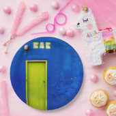 Gelukkig uur papieren bordje (Feest)