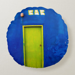 Gelukkig uur rond kussen