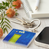 Gelukkig uur sleutelhanger (Voorkant Rechts)