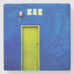 Gelukkig uur stenen onderzetter