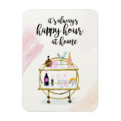Gelukkig uur thuis magneet (Verticaal)