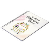 Gelukkig uur thuis notitieboek (Linkerzijde)