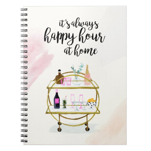 Gelukkig uur thuis notitieboek (Voorkant)