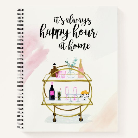 Gelukkig uur thuis notitieboek (Voorkant)