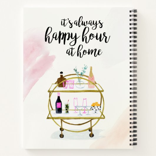 Gelukkig uur thuis notitieboek (Achterkant)