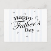 Gelukkig Vaderdag! Briefkaart (Voorkant)