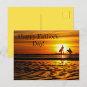 Gelukkig Vaderdag! Briefkaart (Voorkant / Achterkant)