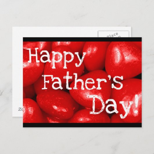 Gelukkig Vaderdag! Briefkaart (Voorkant / Achterkant)