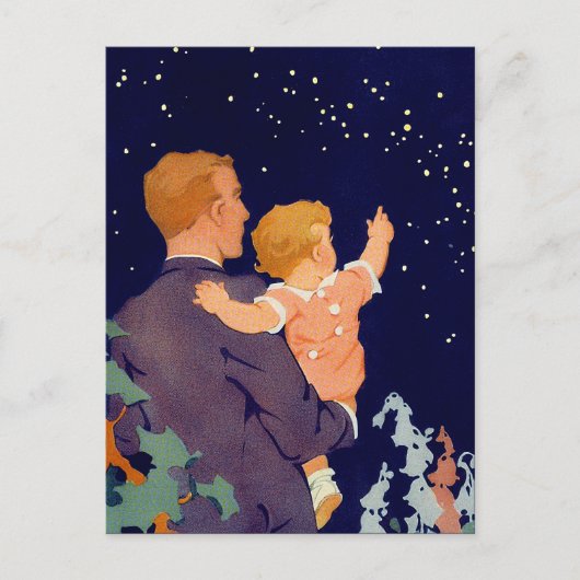 Gelukkig Vaderdag.  Briefkaarten (Voorkant)