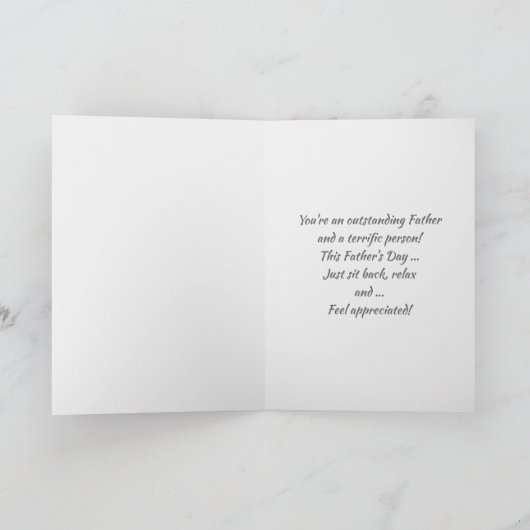 Gelukkig Vaderdag. Cute Teddy Bears Kaart (Binnen)