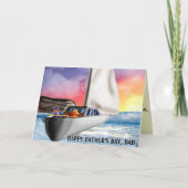 GELUKKIG VADERDAG, DAD van uw zoon Kaart (Voorkant)