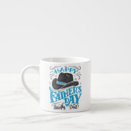 Gelukkig vaderdag dank je vader espresso kop