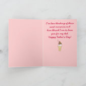 Gelukkig Vaderdag: De Kegel van het roomijs Kaart (Binnen)