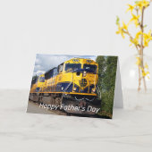 Gelukkig Vaderdag: De locomotief van de Spoorweg Kaart (Gele Bloem)