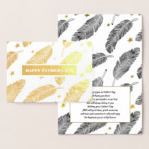 Gelukkig Vaderdag. Elegant Veer Patroon