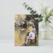 Gelukkig Vaderdag. Fine Art Briefkaart (Staand voorkant)