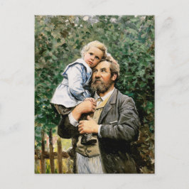 Gelukkig Vaderdag. Fine Art Briefkaart