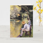 Gelukkig Vaderdag. Fine Art Kaart (Gele Bloem)