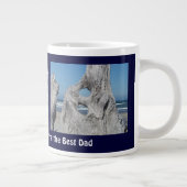 Gelukkig Vaderdag! Grote Mok Ocean Beach Best (Rechts)