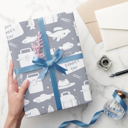 Gelukkig Vaderdag Inpakpapier (Geschenken)