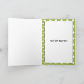 gelukkig vaderdag (jongen/meisje/tweelingen) kaart (Binnen)