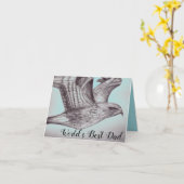 Gelukkig Vaderdag kaart (Gele Bloem)