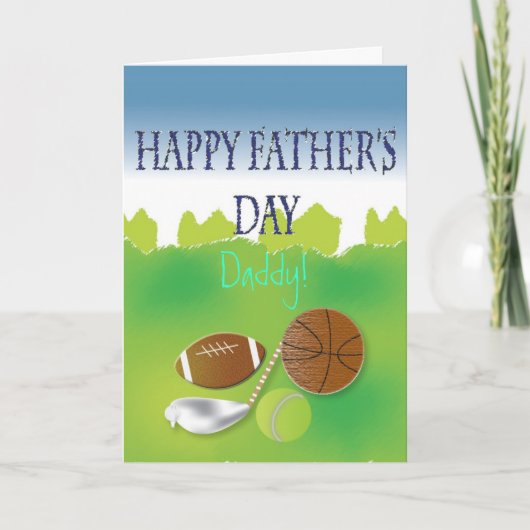 Gelukkig Vaderdag Kaart (Voorkant)