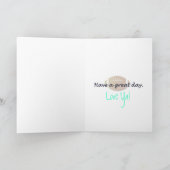 Gelukkig Vaderdag Kaart (Binnen)