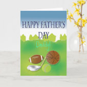 Gelukkig Vaderdag Kaart (Gele Bloem)