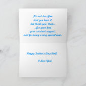 GELUKKIG VADERDAG KAART (Binnen)