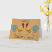 Gelukkig Vaderdag Kaart (Gele Bloem)