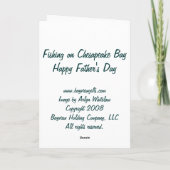 Gelukkig Vaderdag Kaart (Achterkant)