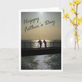 Gelukkig Vaderdag Kaart (Gele Bloem)