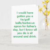 gelukkig vaderdag! kaart (Gele Bloem)