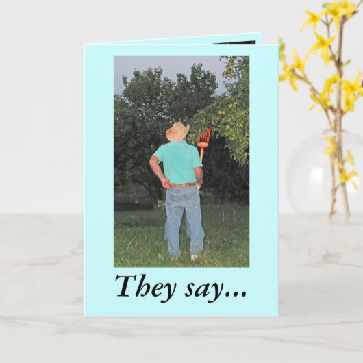 Gelukkig Vaderdag! Kaart (Gele Bloem)