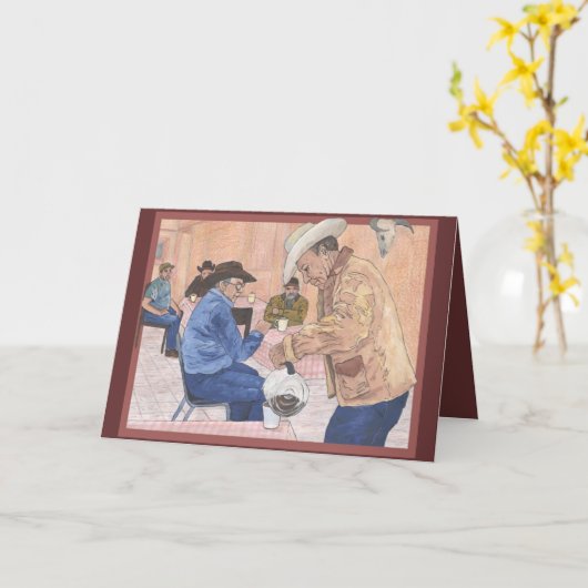 Gelukkig Vaderdag! Kaart (Gele Bloem)