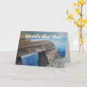 Gelukkig Vaderdag Kaart (Gele Bloem)