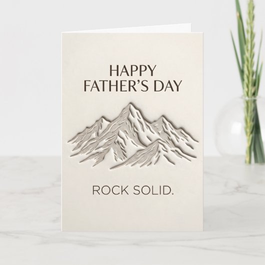 Gelukkig Vaderdag Kaart (Voorkant)