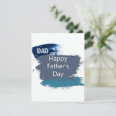 Gelukkig Vaderdag Kaart (Staand voorkant)