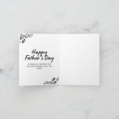 Gelukkig Vaderdag Kaart bij het Strand (Binnen)