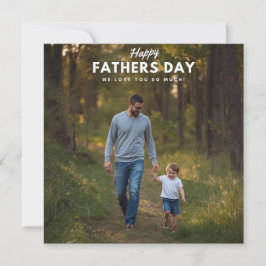 Gelukkig Vaderdag Kaart – Hartverwarmende papa en