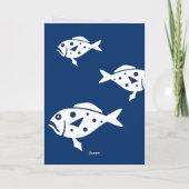 Gelukkig Vaderdag kaart voor de beste visser ter w (Achterkant)